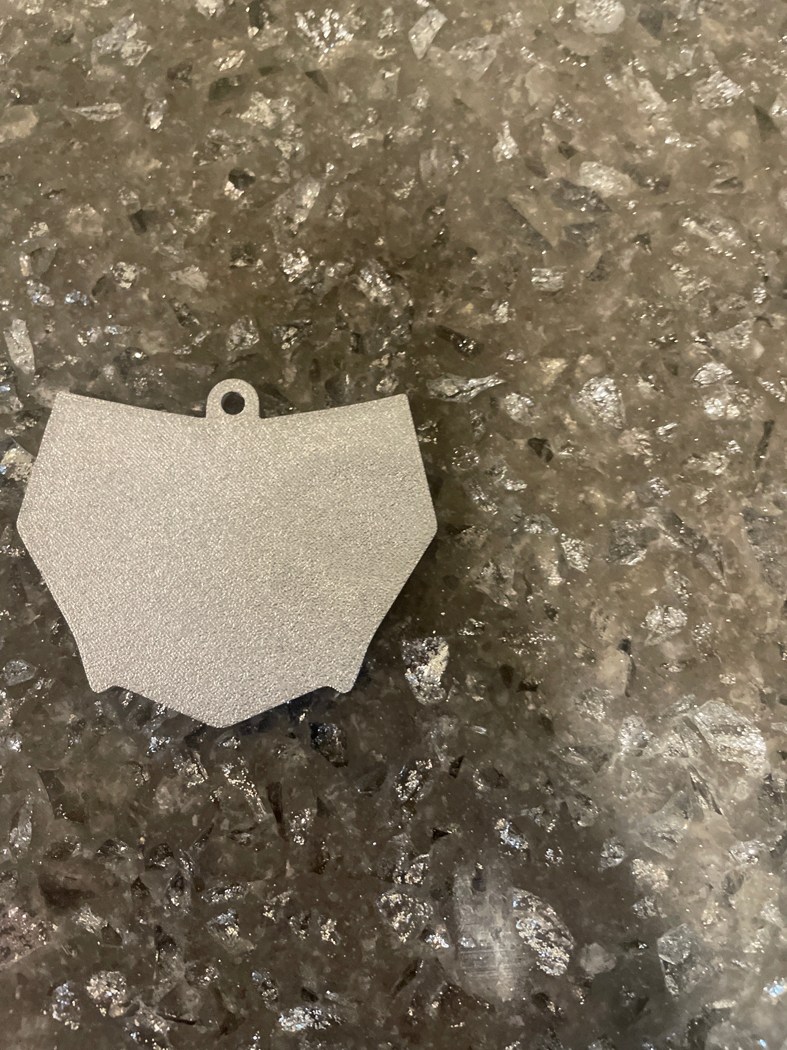 Mini Moto cut keychain